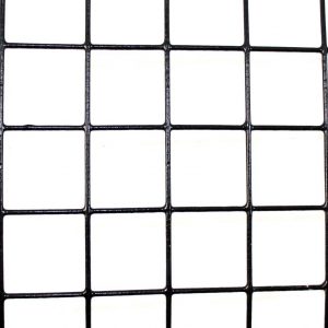 3' x 100' Welded Wire-14 ga. galvanized steel core; 12 ga after Black PVC-Coating, 2" x 2" Mesh