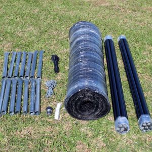 6' x 150' Steel Hex Deer Fence Kit