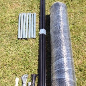 7.5' x 100' Steel Hex Deer Fence Kit