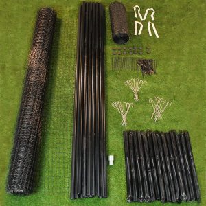 8' x 150' Maximum Strength Deer Fence Kit With Rodent Protection