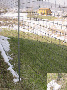 Garden Enclosure Kit 7.5' x 330' - Angle Steel Posts