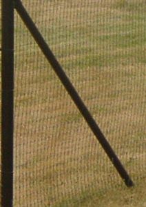 4.5' H Dog Fence End Heavy (2 Pack)